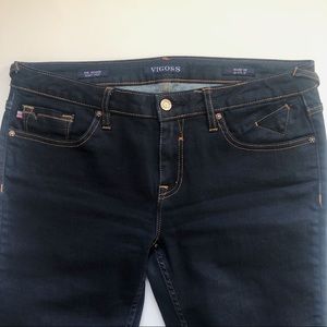 VIGOSS Dark Blue Low Rise Jeans Size 30